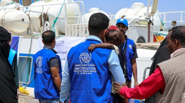 الهجرة الدولية: نزوح 77 أسرة يمنية في الأسبوع الثالث من يناير الجاري