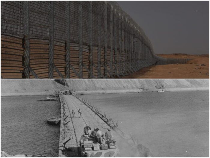 عبور خط بارليف وجدار غزة.. أوجه التشابه والاختلاف