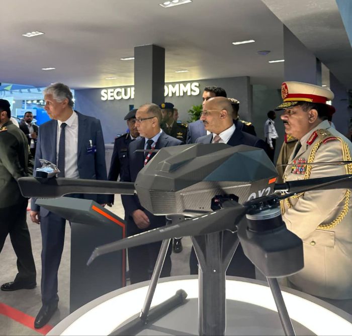 فيديو| نائب رئيس الجمهورية ووزيرا الدفاع والصناعة يشاركون افتتاح معرض دبي للطيران