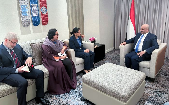 نائب رئيس الجمهورية العميد طارق صالح يستقبل سفيرة المملكة المتحدة لدى بلادنا