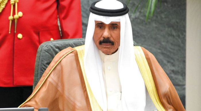 الديوان الاميري يعلن وفاة أمير الكويت
