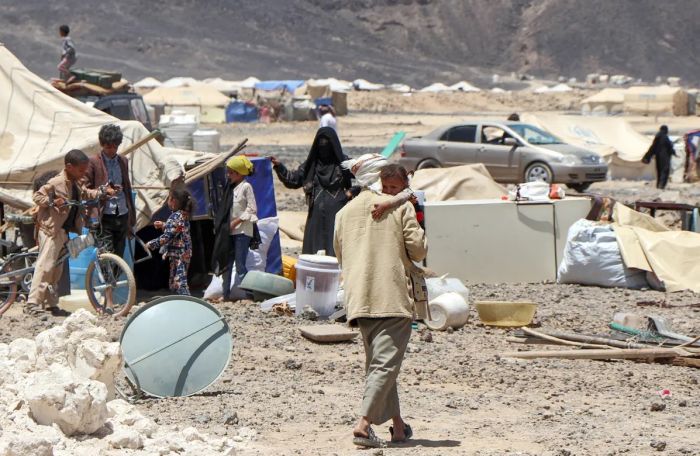 جراء انتهاكات مليشيا الحوثي.. ارتفاع حالات النزوح الداخلي في اليمن خلال أسبوع