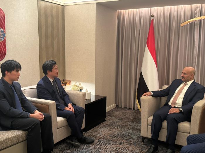 طارق صالح يبحث مع القائم بالأعمال الصيني علاقات البلدين وآفاق التعاون الثنائي